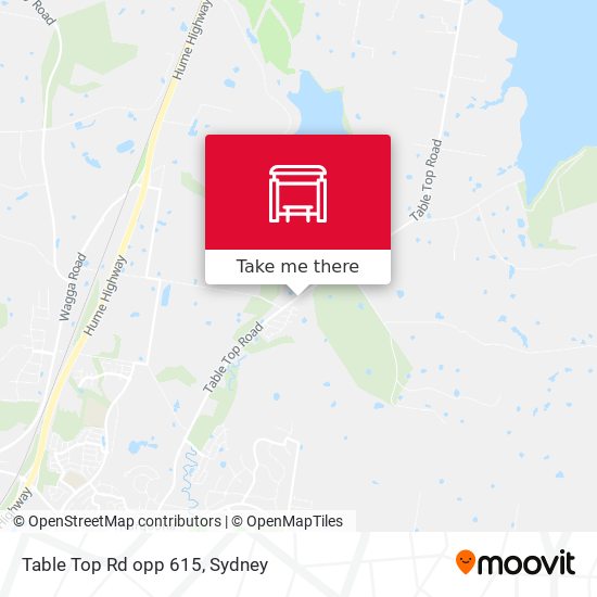 Table Top Rd opp 615 map