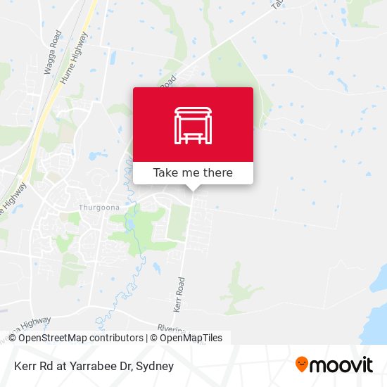 Kerr Rd at Yarrabee Dr map