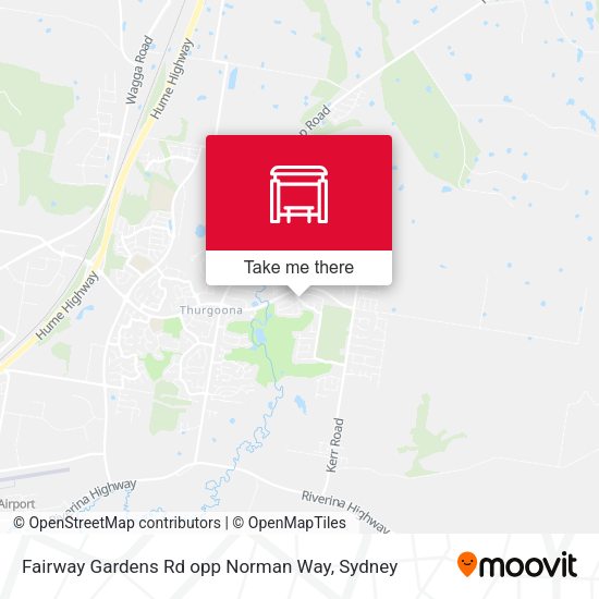 Fairway Gardens Rd opp Norman Way map