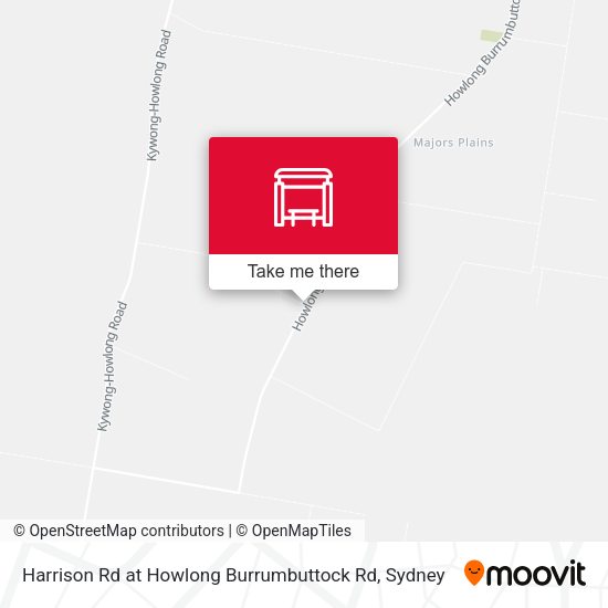 Harrison Rd at Howlong Burrumbuttock Rd map