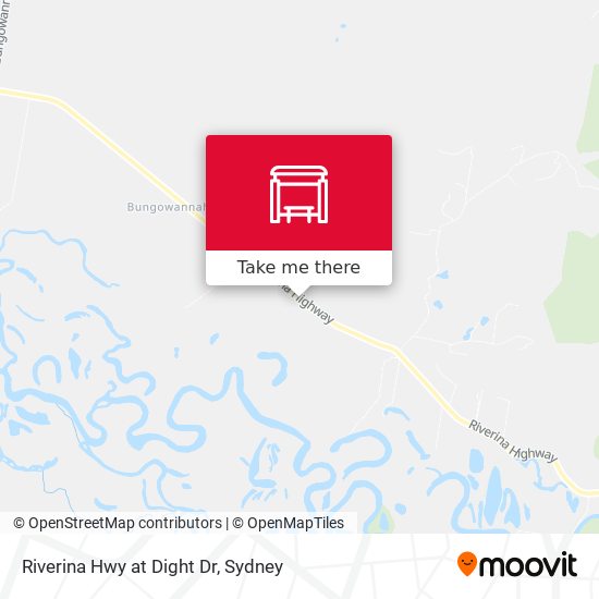 Riverina Hwy at Dight Dr map