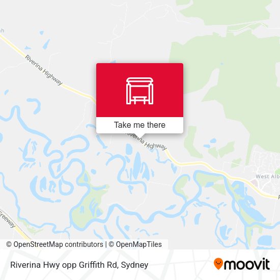 Riverina Hwy opp Griffith Rd map