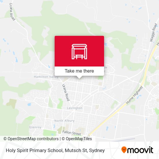 Holy Spirit Primary School, Mutsch St map