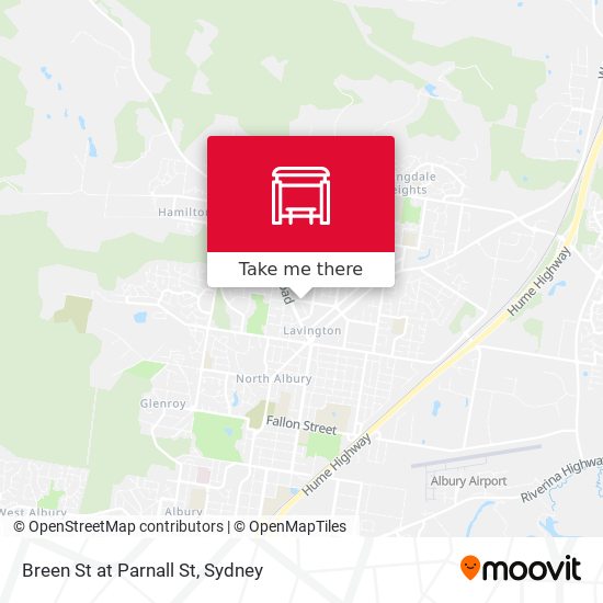 Breen St at Parnall St map
