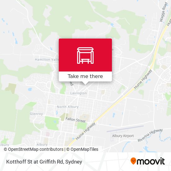 Kotthoff St at Griffith Rd map