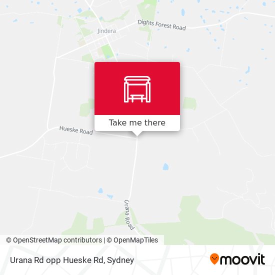 Urana Rd opp Hueske Rd map