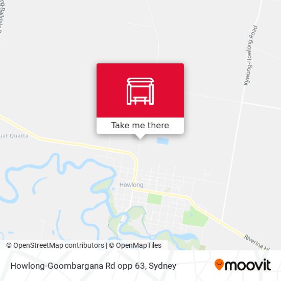 Howlong-Goombargana Rd opp 63 map