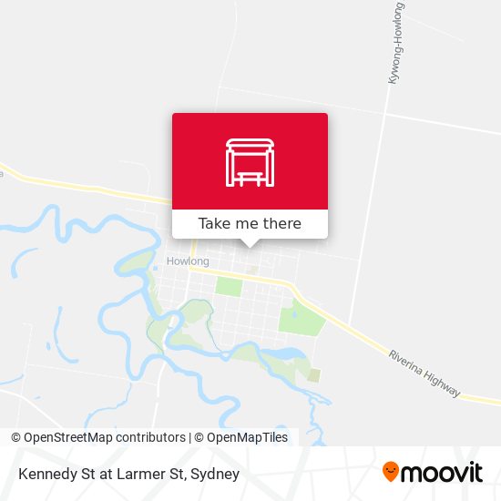 Kennedy St at Larmer St map