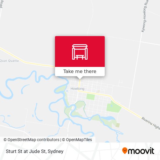 Sturt St at Jude St map