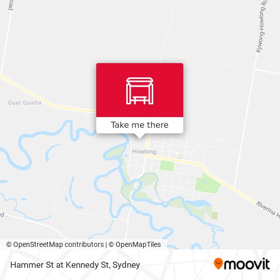 Hammer St at Kennedy St map