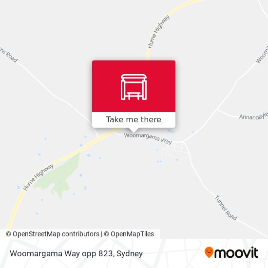 Woomargama Way opp 823 map