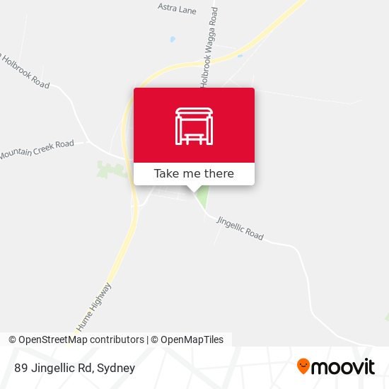 89 Jingellic Rd map