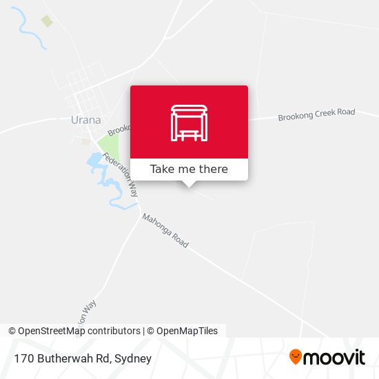 170 Butherwah Rd map