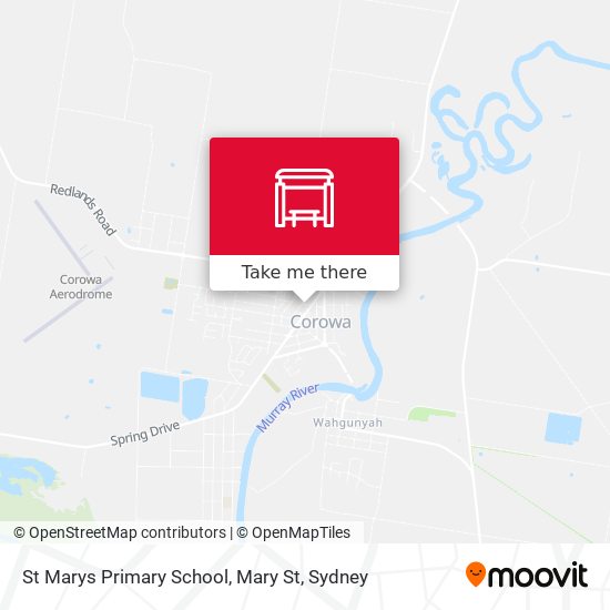 St Marys Primary School, Mary St map