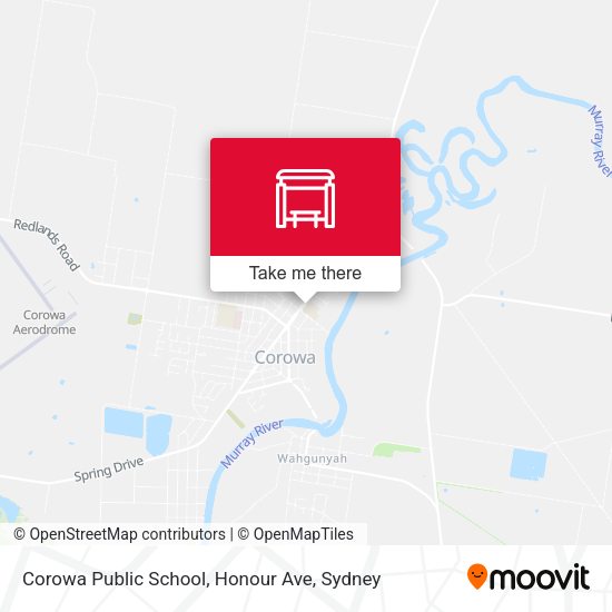 Corowa Public School, Honour Ave map