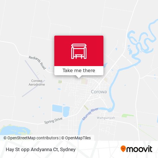 Hay St opp Andyanna Ct map