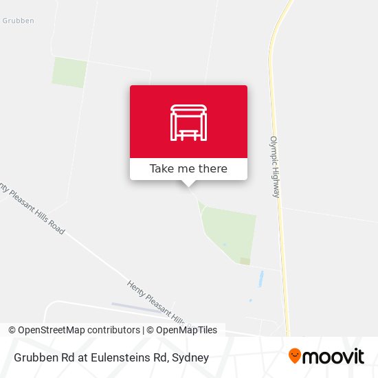Grubben Rd at Eulensteins Rd map