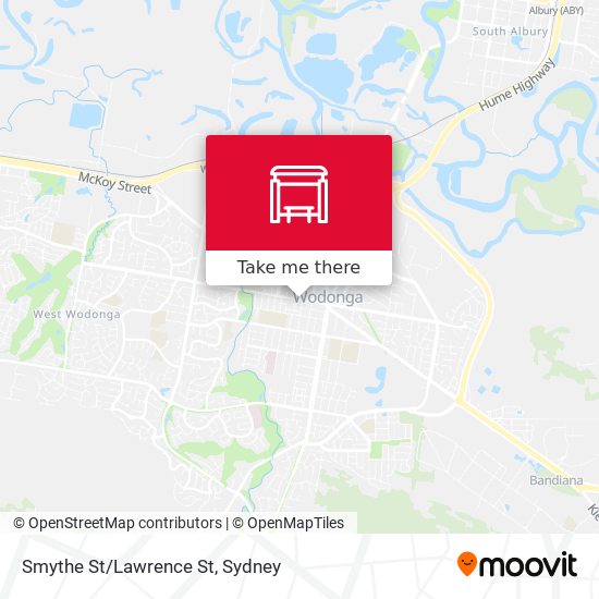 Smythe St/Lawrence St map