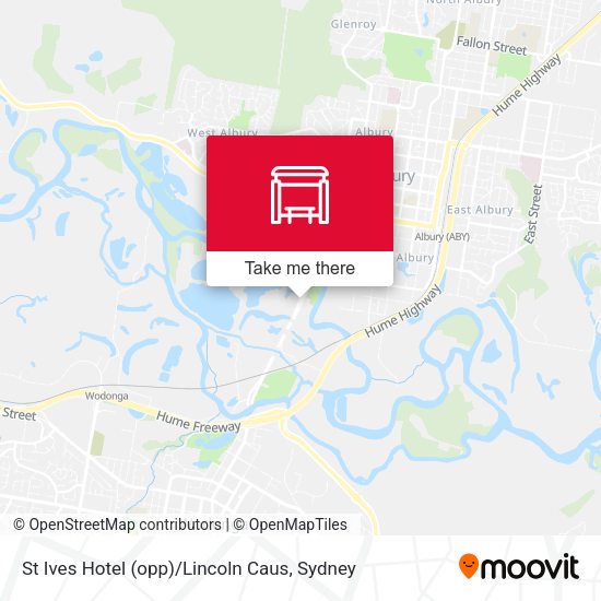 St Ives Hotel (opp) / Lincoln Caus map