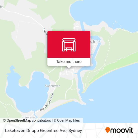 Lakehaven Dr opp Greentree Ave map