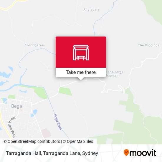 Tarraganda Hall, Tarraganda Lane map