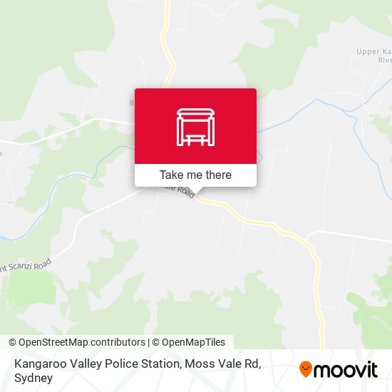 Kangaroo Valley Police Station, Moss Vale Rd map