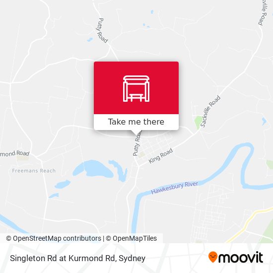 Singleton Rd at Kurmond Rd map