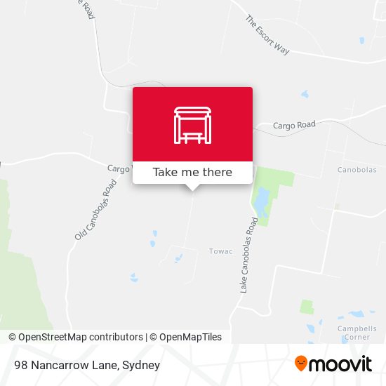 98 Nancarrow Lane map