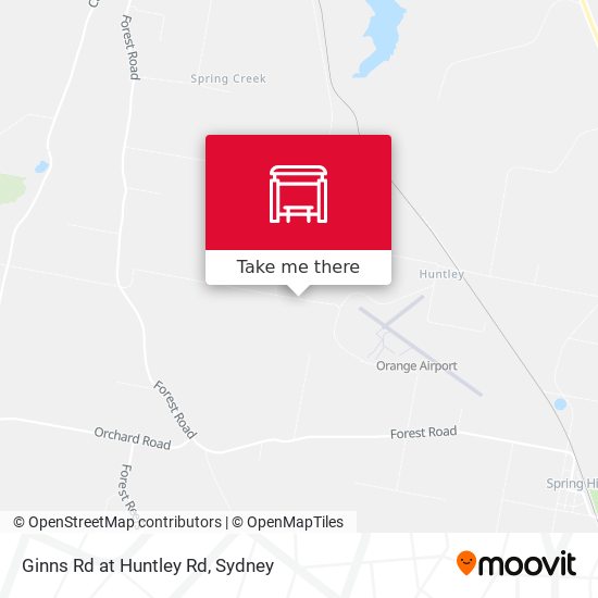 Ginns Rd at Huntley Rd map