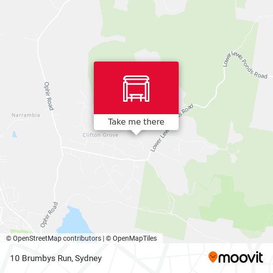 10 Brumbys Run map
