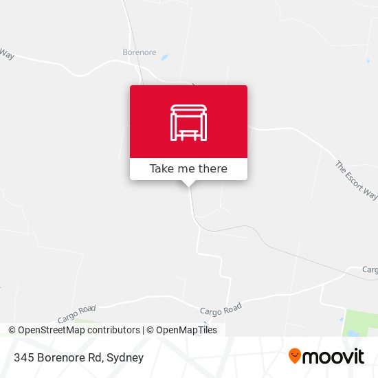 345 Borenore Rd map