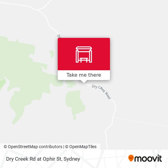Dry Creek Rd at Ophir St map