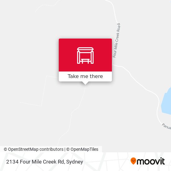 2134 Four Mile Creek Rd map