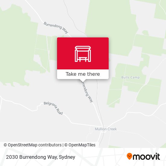 2030 Burrendong Way map