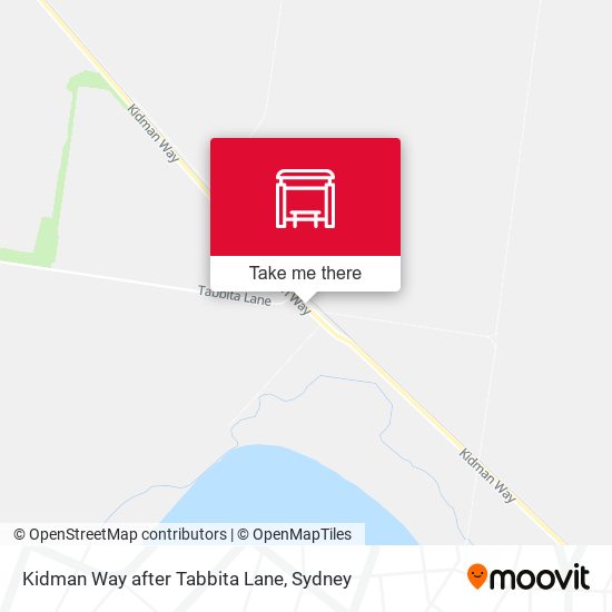 Kidman Way after Tabbita Lane map