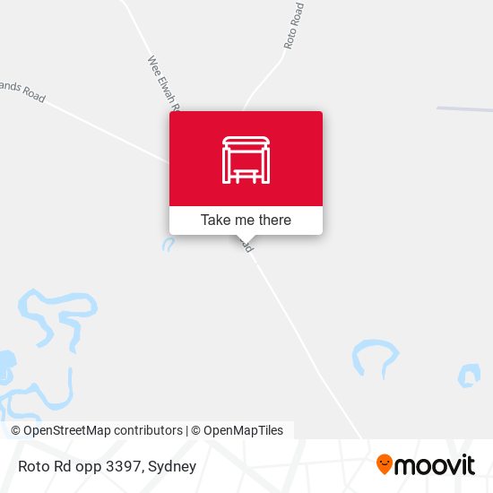 Roto Rd opp 3397 map