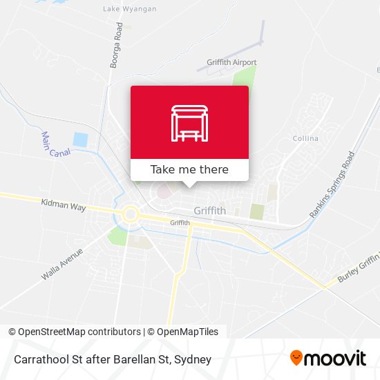Carrathool St after Barellan St map