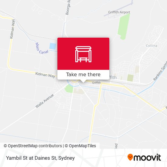 Yambil St at Daines St map