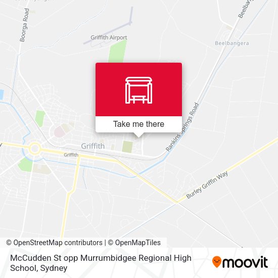 McCudden St opp Murrumbidgee Regional High School map