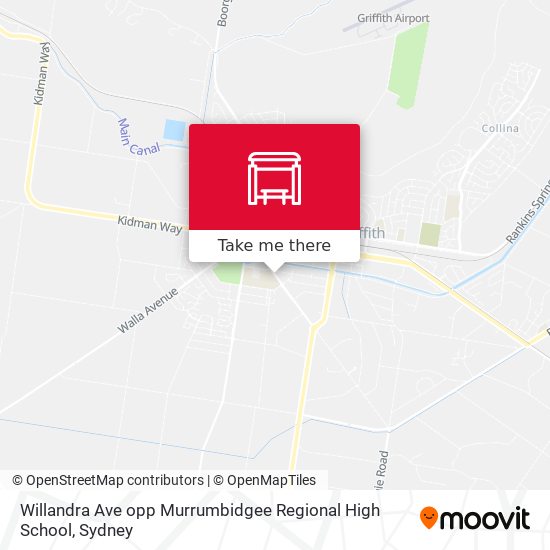 Willandra Ave opp Murrumbidgee Regional High School map