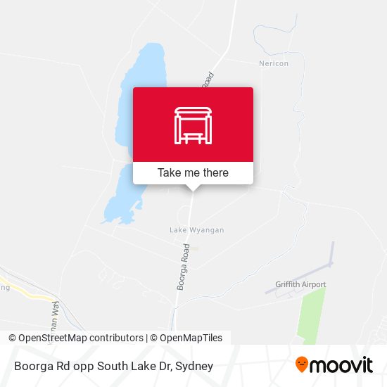 Boorga Rd opp South Lake Dr map