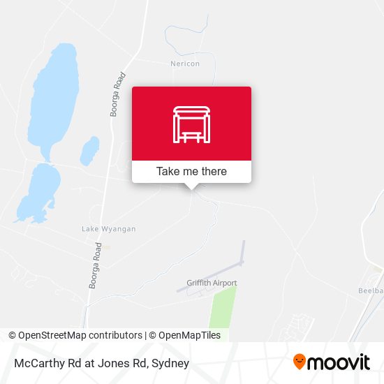 McCarthy Rd at Jones Rd map