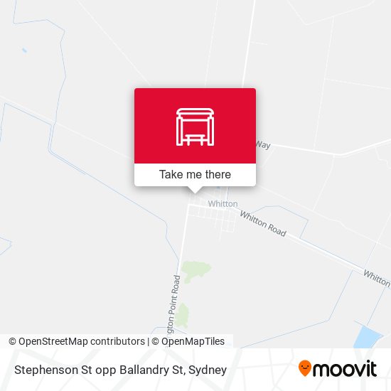 Stephenson St opp Ballandry St map