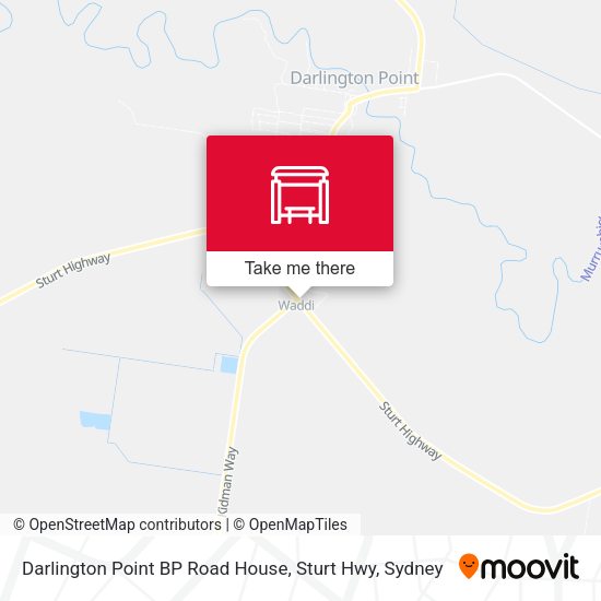 Darlington Point BP Road House, Sturt Hwy map