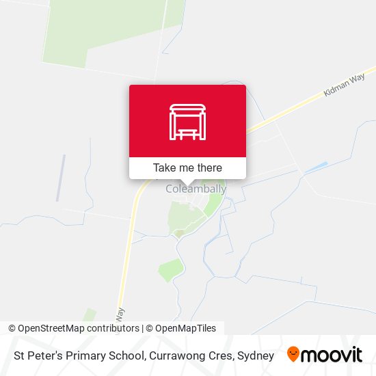 St Peter's Primary School, Currawong Cres map