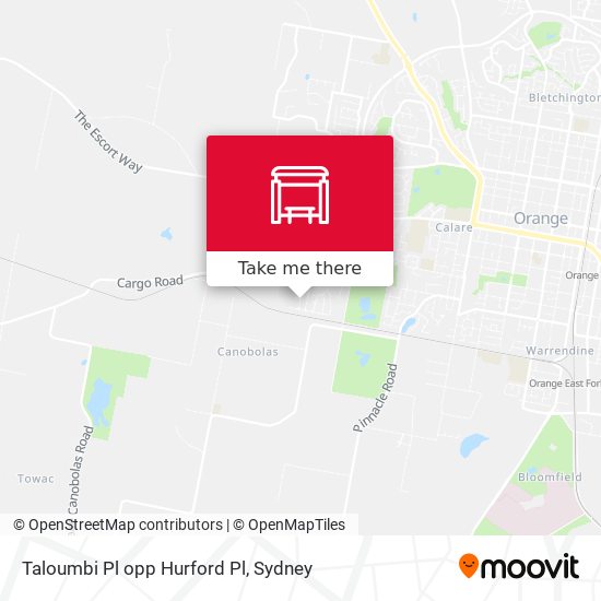 Taloumbi Pl opp Hurford Pl map