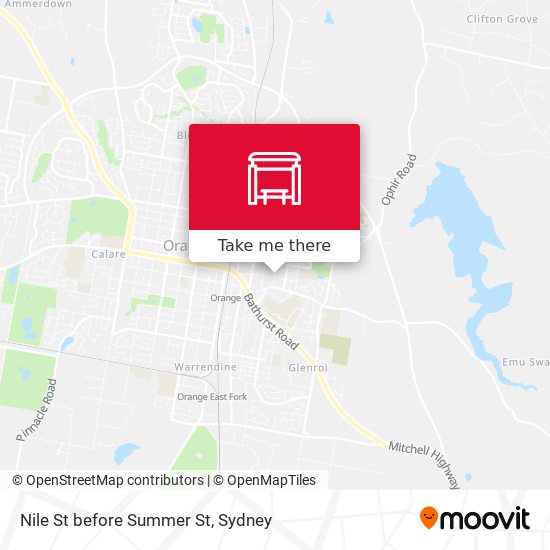 Nile St before Summer St map