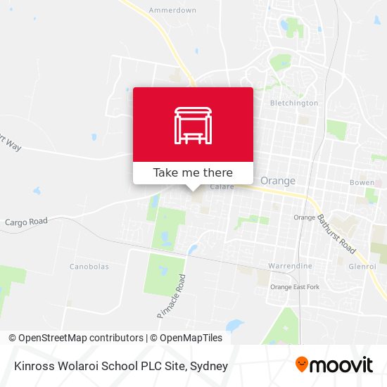 Kinross Wolaroi School PLC Site map