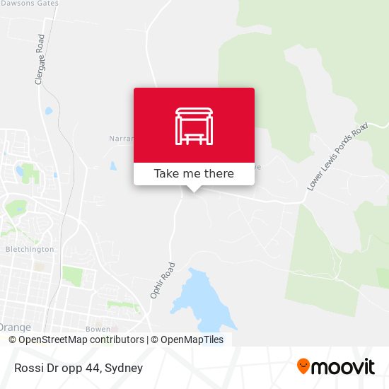 Rossi Dr opp 44 map