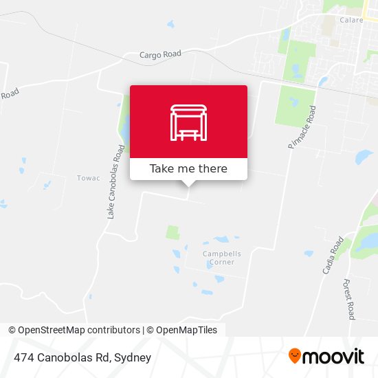 474 Canobolas Rd map